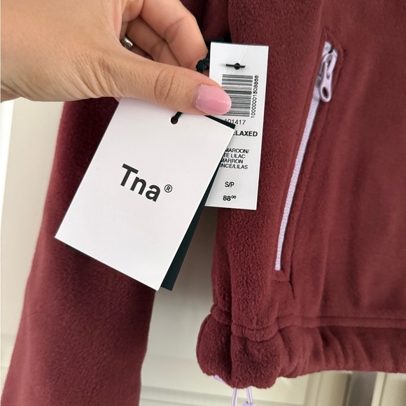 NWT TNA Polar Zip Up Size Small - Picture 3 of 3